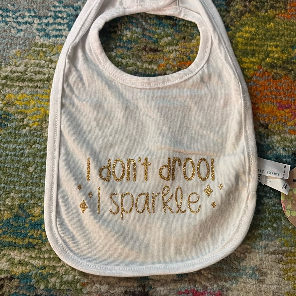 I Don't Drool I Sparkle Bib